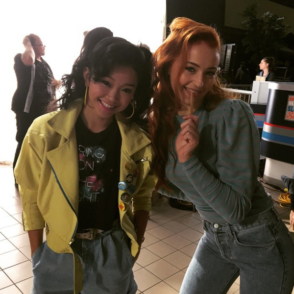 Lana Condor, Sophie Turner, Bryan Singer, Instagram Lana Condor, Sophie Turner, Bryan Singer, Instagram